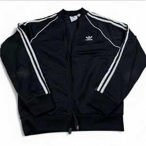 Adidas Men’s Classic SST Superstar Track Jacket Black Size M *Broken Zipper